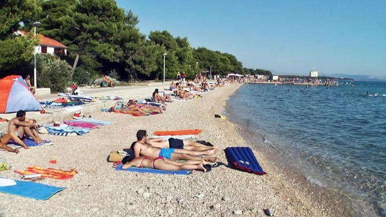 Seaview & Balcony Apartment Petra Ядрия Экстерьер фото